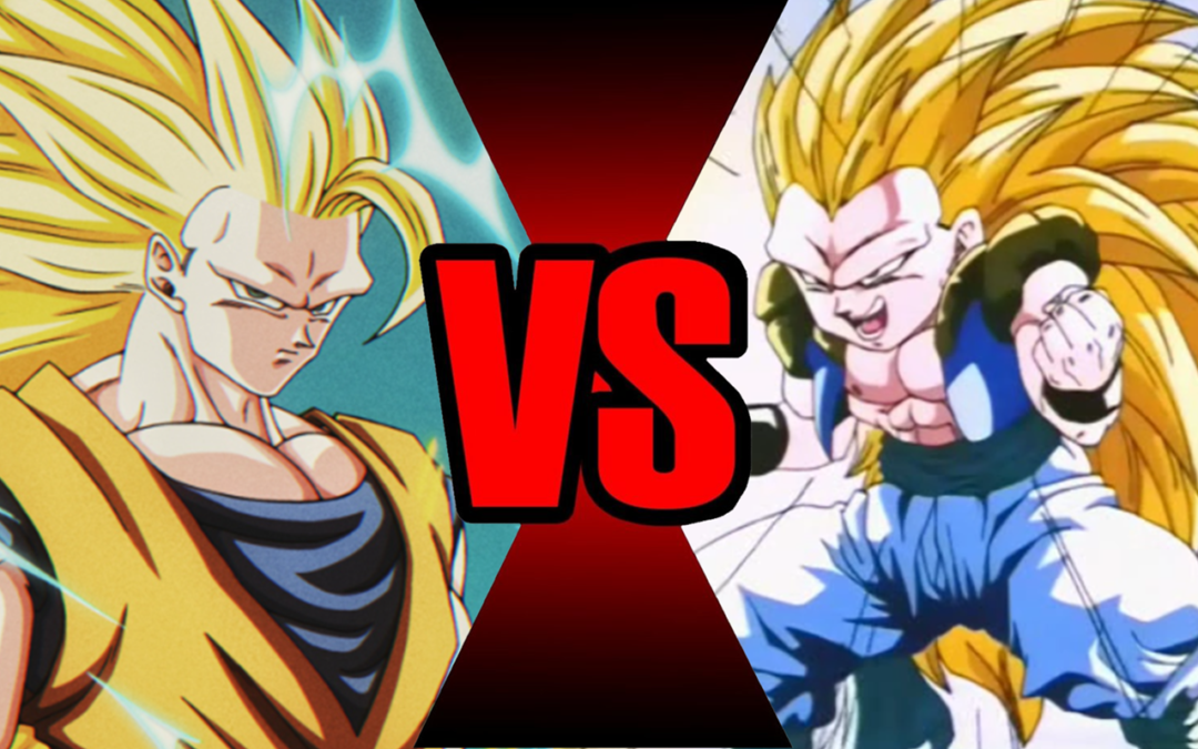 Goku Super Saiyajin 3 VS. Gotenks Super Saiyajin 3