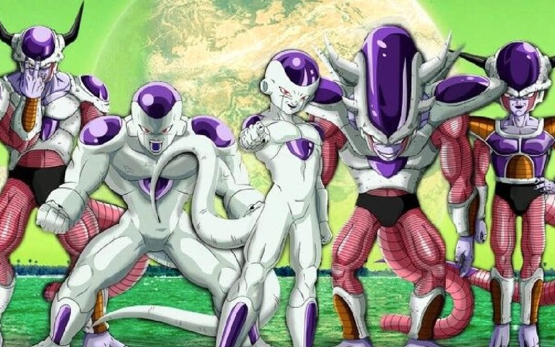 Todas as formas de Freeza em Dragon Ball - Versus